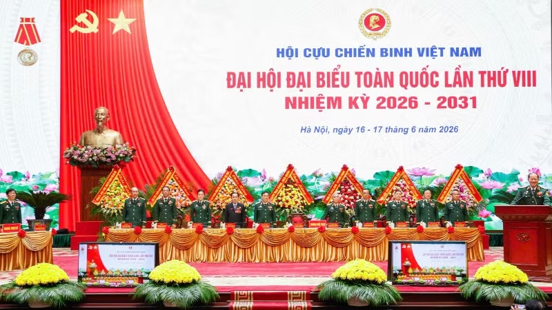 Thượng tướng Bế Xuân Trường tái đắc cử Chủ tịch Hội Cựu chiến binh Việt Nam khóa VIII