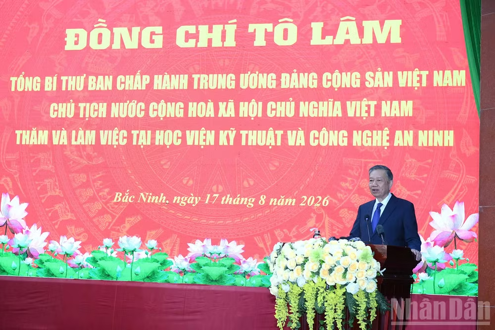 Phấn đấu là cơ sở đào tạo, nghiên cứu công nghệ an ninh trọng điểm của quốc gia