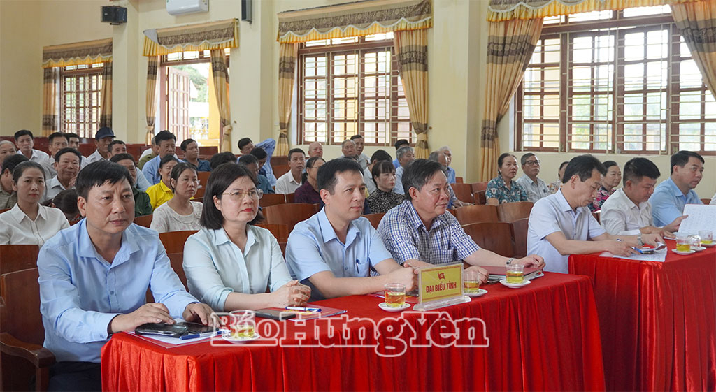 Xã Thụy Anh: 489 đảng viên phụ trách 5.236 gia đình theo mô hình “Dân vận khéo 1+10”