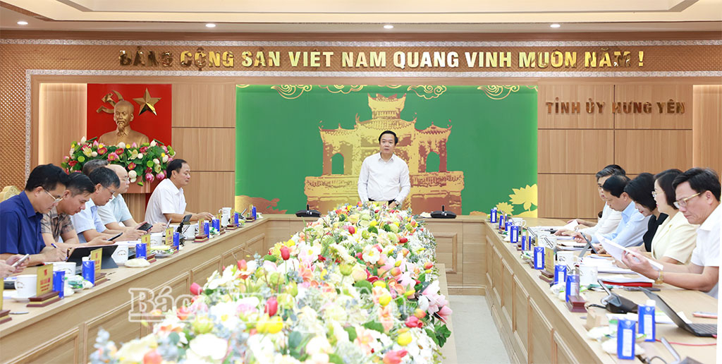 Ban Thường vụ Tỉnh ủy thảo luận, cho ý kiến vào nhiều nội dung quan trọng