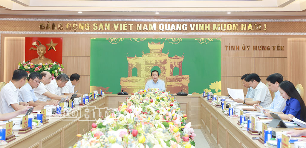 Ban Thường vụ Tỉnh ủy thảo luận, cho ý kiến về nhiều nội dung quan trọng