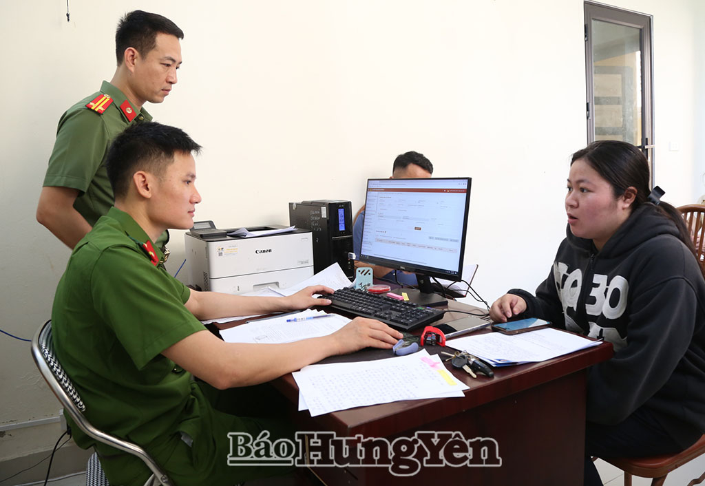 Công an xã Tiền Hải: Bảo đảm tốt an ninh, trật tự tại cơ sở