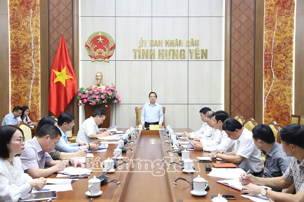 UBND tỉnh bàn giải pháp phát triển kinh tế - xã hội những tháng cuối năm