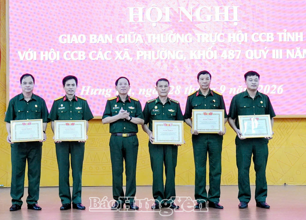 Hưng Yên: Kết nạp mới 2.943 hội viên Hội Cựu chiến binh