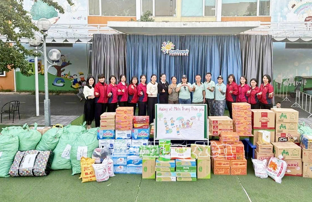 Đoàn thiện nguyện CTG Fun 17 thành phố Thái Bình hỗ trợ 400 suất quà hỗ trợ đồng bào vùng lũ Tuyên Quang