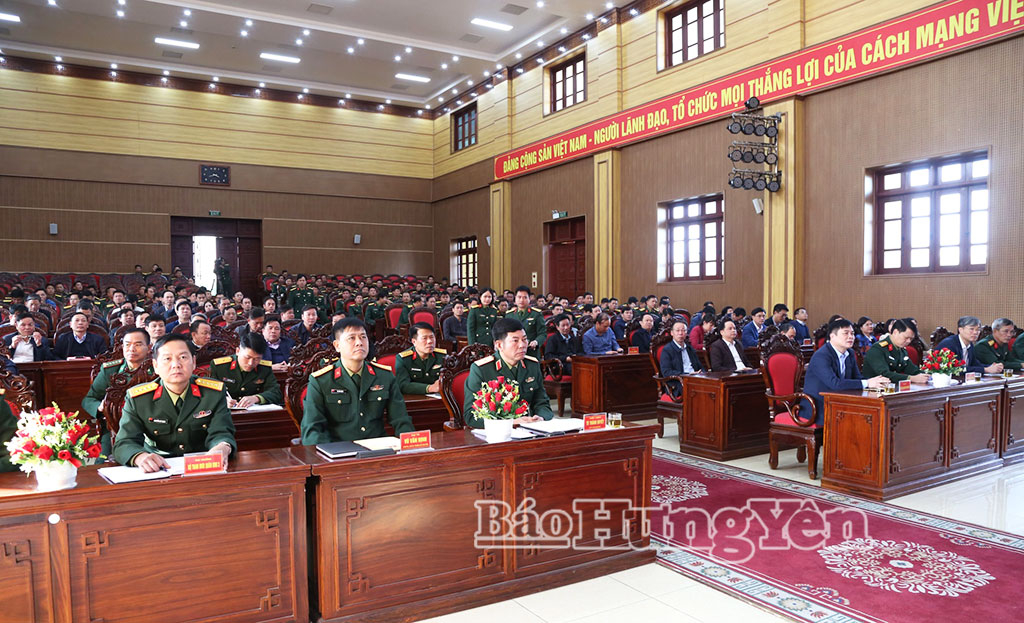 Hưng Yên: Công bố quyết định tổ chức lại Ban CHQS xã, phường, đặc khu