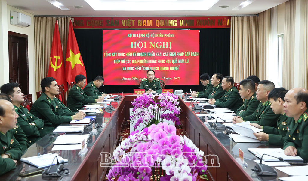 Bộ đội Biên phòng tích cực khắc phục hậu quả thiên tai và thực hiện “Chiến dịch Quang Trung”