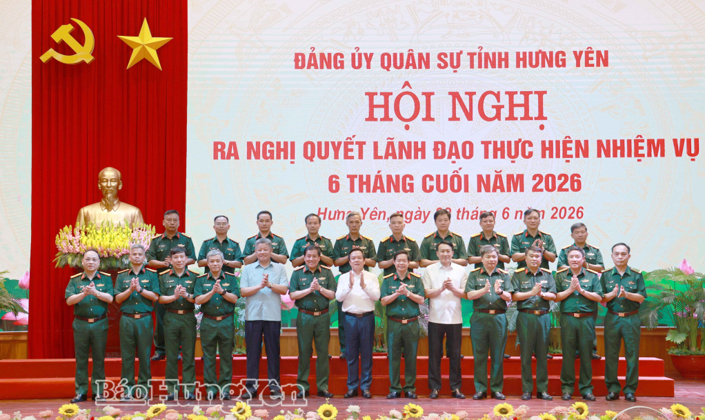 Đảng ủy Quân sự tỉnh ra Nghị quyết lãnh đạo thực hiện nhiệm vụ 6 tháng cuối năm 2026