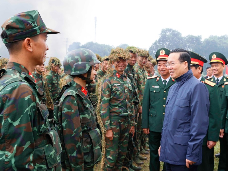 Quân đội nhân dân Việt Nam phát huy phẩm chất “Bộ đội Cụ Hồ” trong xây dựng và bảo vệ Tổ quốc theo tinh thần Nghị quyết Hội nghị Trung ương 8 khóa XIII