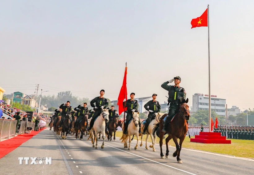 Điện Biên: Lần đầu hợp luyện toàn bộ khối diễu binh, diễu hành