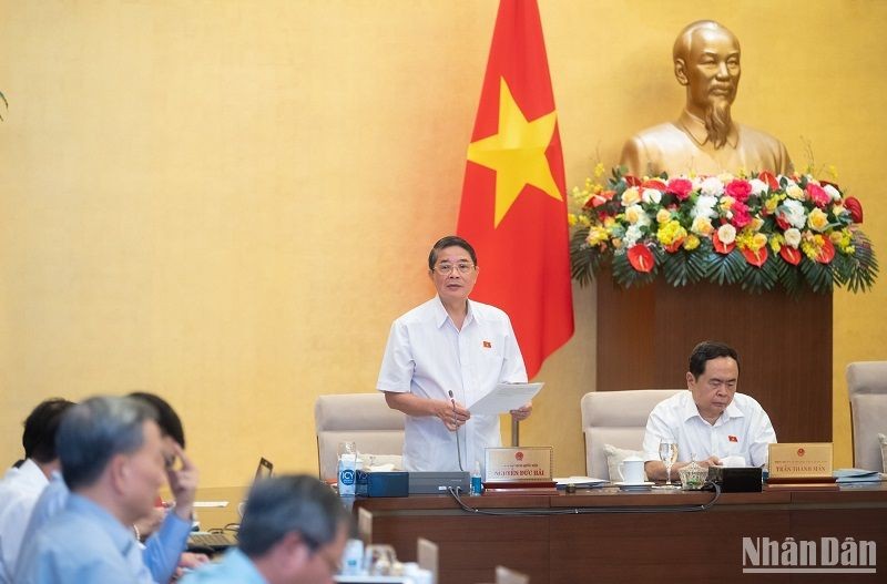 Ủy ban Thường vụ Quốc hội cho ý kiến về việc giải trình, tiếp thu, chỉnh lý dự án Luật Viễn thông (sửa đổi)
