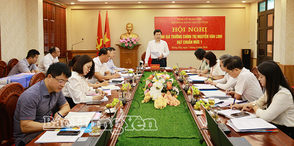 Đánh giá Trường Chính trị Nguyễn Văn Linh đạt chuẩn mức 1
