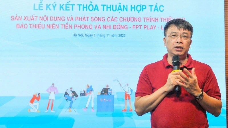 Hợp tác phát triển nội dung số dành cho thiếu nhi