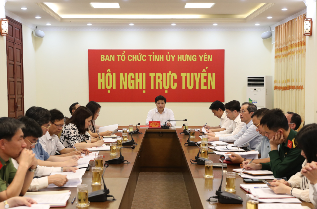 Hội nghị giao ban trực tuyến toàn quốc triển khai nhiệm vụ công tác  tổ chức xây dựng Đảng quý II/2024