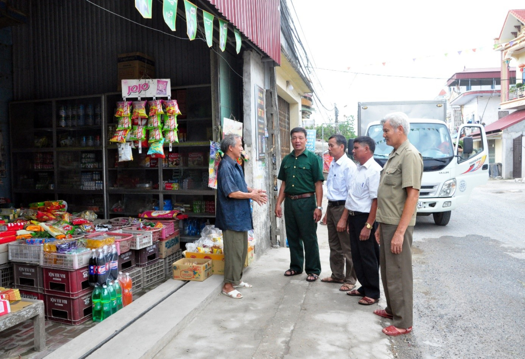 Cựu chiến binh tham gia giữ gìn an ninh, trật tự