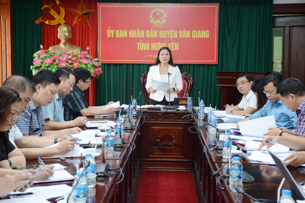 Thường trực HĐND tỉnh giám sát chuyên đề về bảo vệ môi trường tại huyện Văn Giang