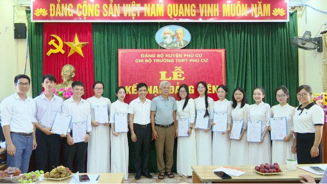 Điểm sáng phát triển đảng viên trong học sinh