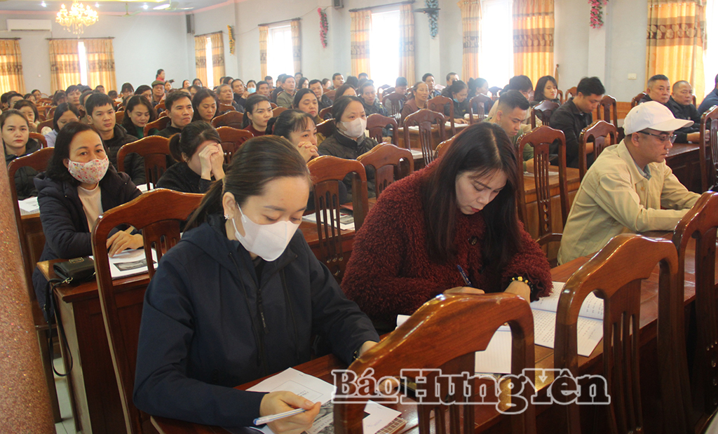 Tập huấn kiến thức về an toàn thực phẩm và phòng, chống ngộ độc thực phẩm