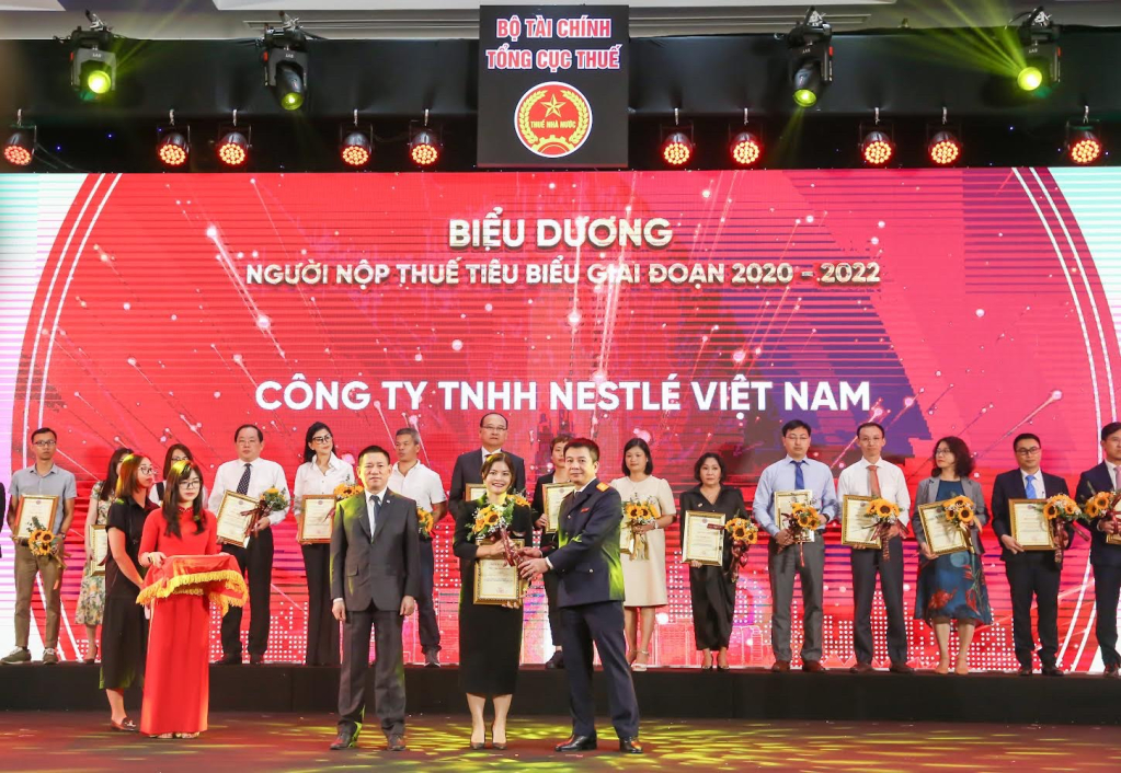 Nestlé Việt Nam tiếp tục nằm trong danh sách doanh nghiệp đóng thuế Thu nhập doanh nghiệp lớn nhất Việt Nam