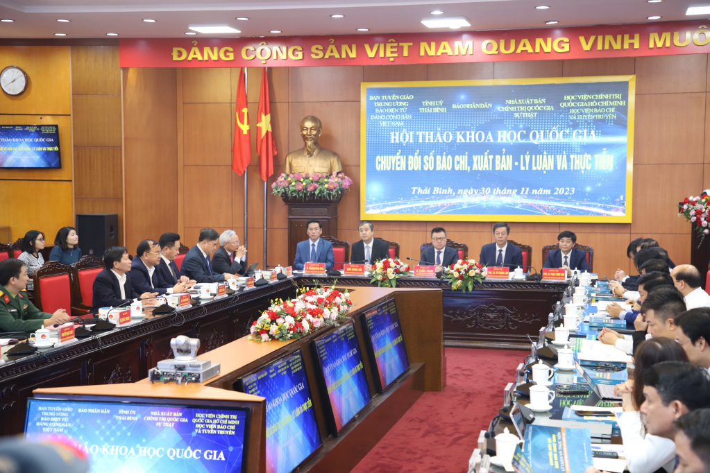 Hội thảo khoa học quốc gia “Chuyển đổi số báo chí, xuất bản – Lý luận và thực tiễn”