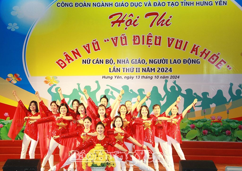 Hội thi dân vũ “Vũ điệu vui khỏe”