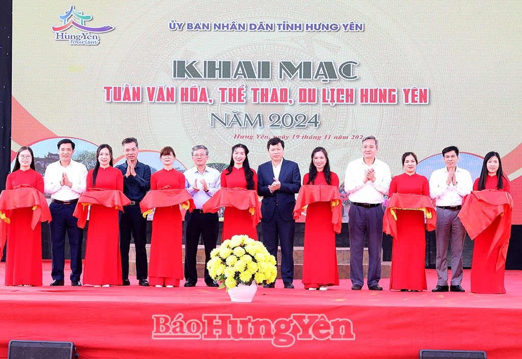 Khai mạc Tuần Văn hóa, Thể thao, Du lịch Hưng Yên năm 2024 