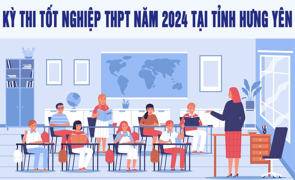 Kỳ thi tốt nghiệp THPT năm 2024 tại tỉnh Hưng Yên