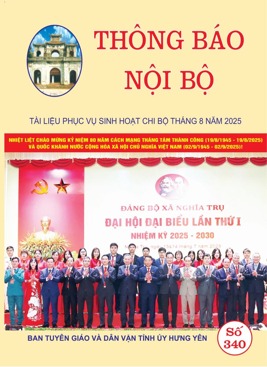 Thông báo nội bộ số 340