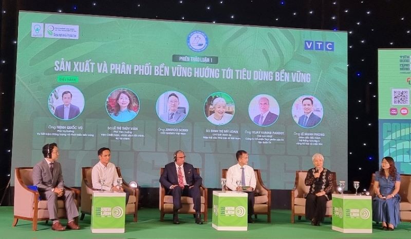 Thúc đẩy sản xuất và tiêu dùng xanh