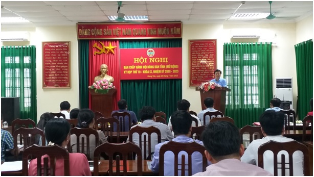 Hội nghị đánh giá kết quả công tác hội và phong trào nông dân 6 tháng đầu năm, triển khai nhiệm vụ 6 tháng cuối năm 2022