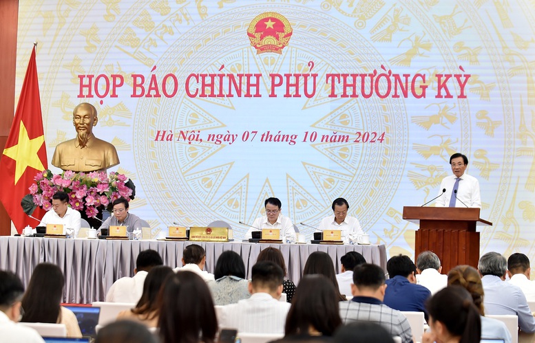 TỔNG THUẬT: Họp báo Chính phủ thường kỳ tháng 9/2024