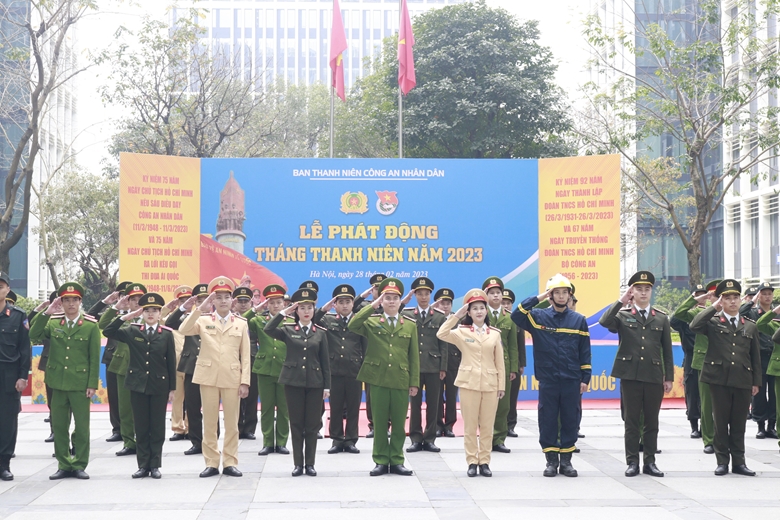 Tuổi trẻ Công an nhân dân rèn đức, luyện tài, lập chiến công, vì nước quên thân, vì dân phục vụ