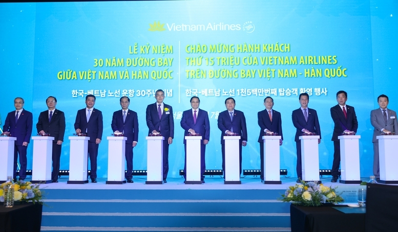 Vietnam Airlines đóng vai trò cầu nối quan trọng góp phần thúc đẩy quan hệ Việt Nam - Hàn Quốc