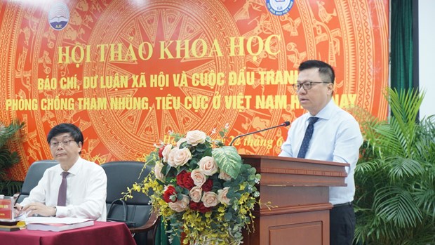 Báo chí, dư luận xã hội với cuộc đấu tranh phòng, chống tham nhũng