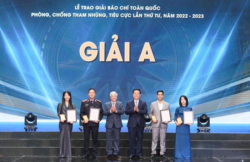54 tác phẩm đoạt Giải báo chí toàn quốc phòng, chống tham nhũng, tiêu cực lần thứ tư