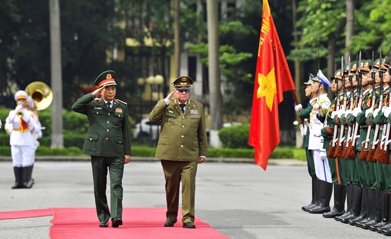 Củng cố quan hệ hữu nghị đặc biệt giữa hai nước, hai Quân đội Việt Nam - Cuba