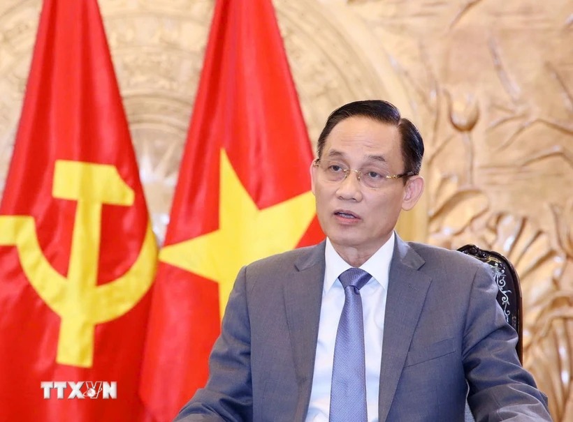 Trưởng Ban Đối ngoại Trung ương Lê Hoài Trung thăm làm việc tại Mỹ