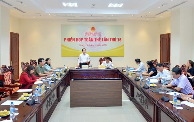 Thẩm tra dự thảo Nghị quyết về sắp xếp đơn vị hành chính cấp huyện, xã