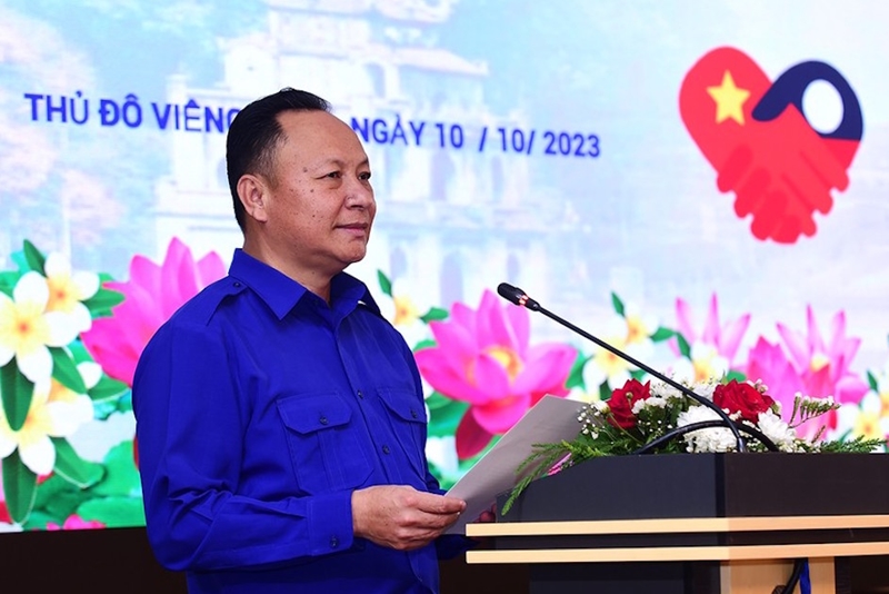 Gặp gỡ hữu nghị thanh niên Việt Nam - Lào năm 2023