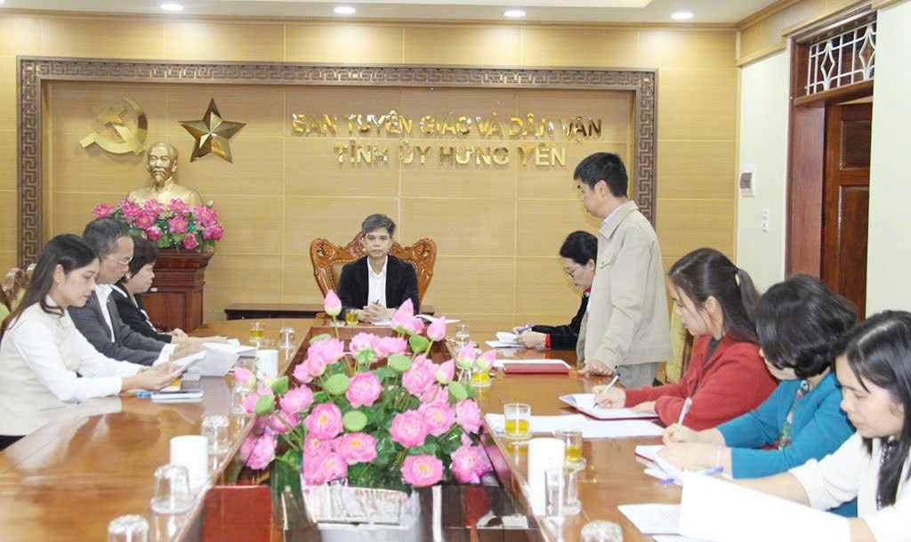 Chuẩn bị trao Giải báo chí về xây dựng Đảng tỉnh Hưng Yên năm 2025