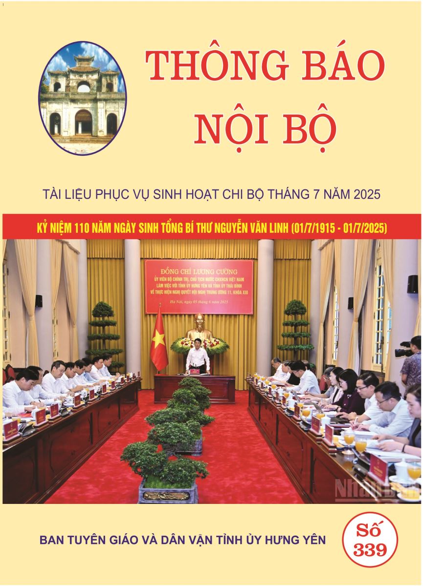 Thông báo nội bộ số 339